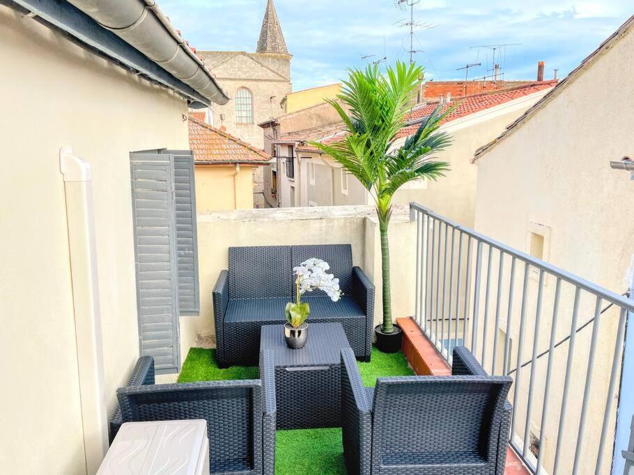 Studio Cosy - 2 Pers - Beziers - Centre - Terrasse - Clim Exterior photo